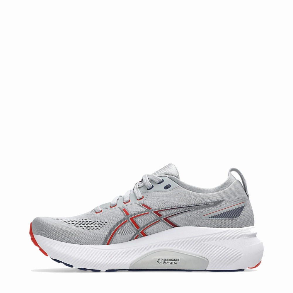 Asics Men's Gel-Kayano 31 Sneaker in Piedmont Grey/Fiery Red Asics Dynablast 3 Running Shoes