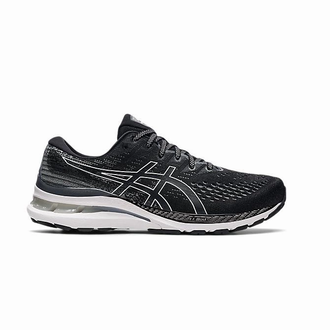 Men's Asics Gel-Kayano 28 2E     003-Black/White Asics Shoes Clearance Sale