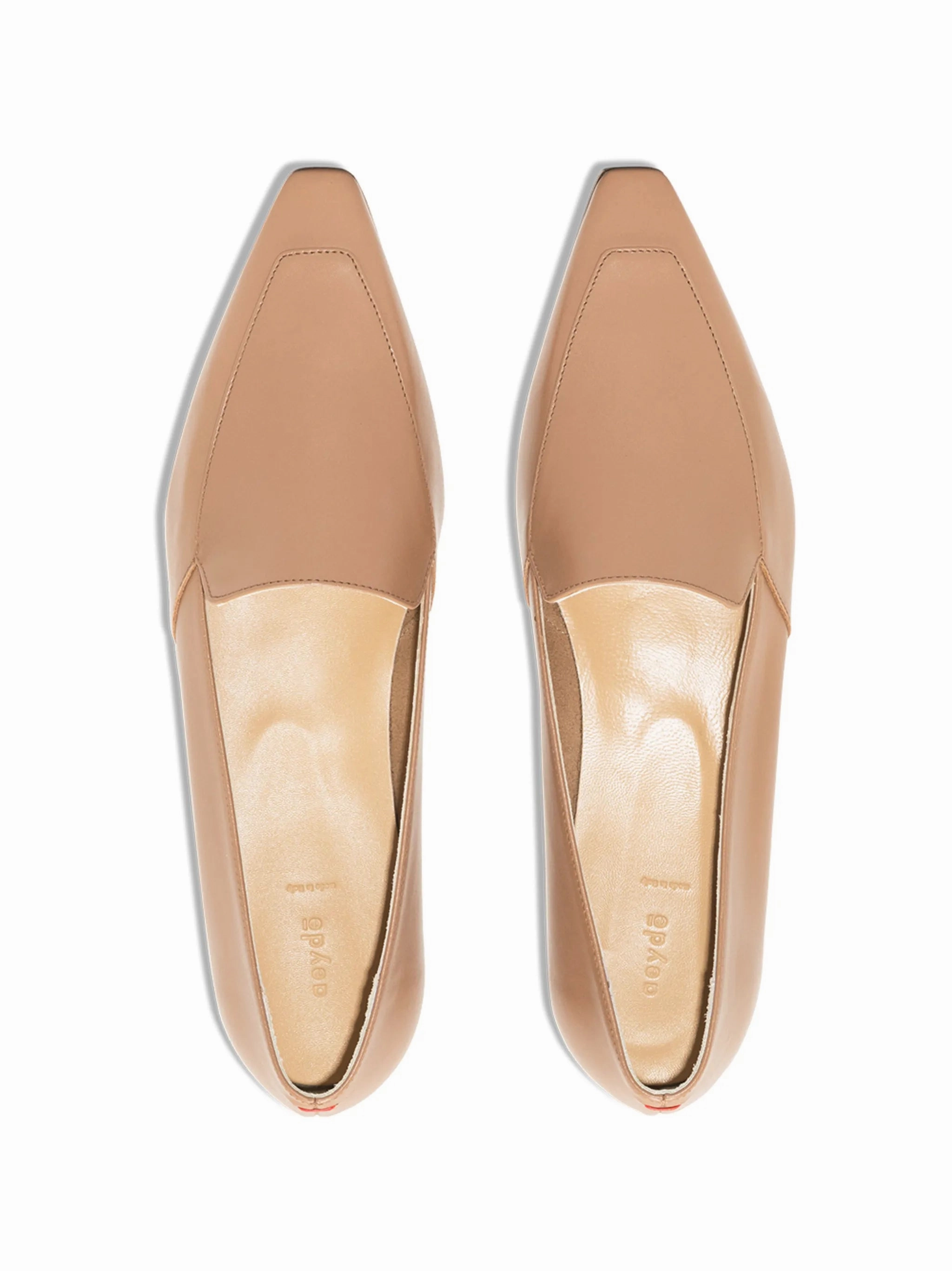 Aurora flat leather loafers Loafers And Socks