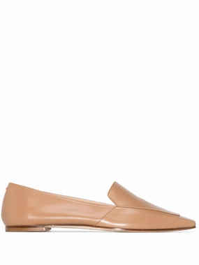 Aurora flat leather loafers Discount Loafers