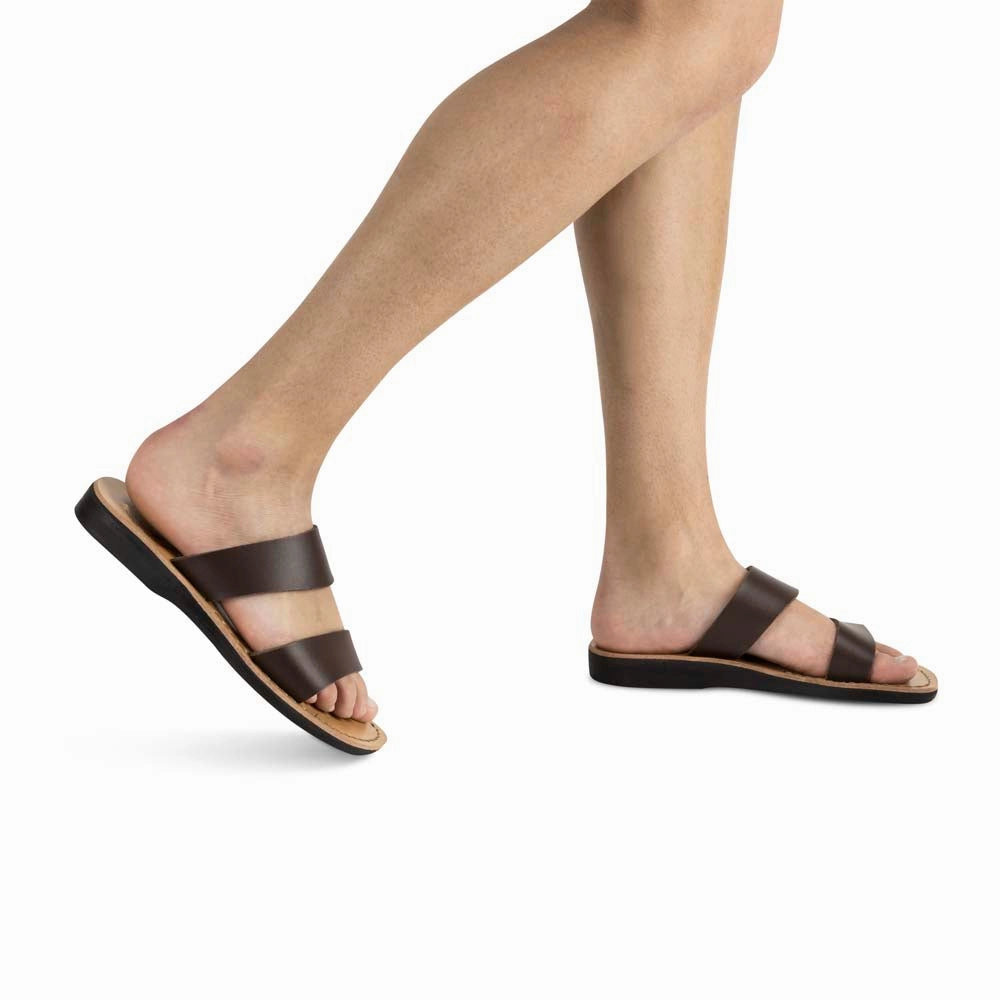 Aviv Vegan - Leather Alternative Sandal | Brown Resort Antigua