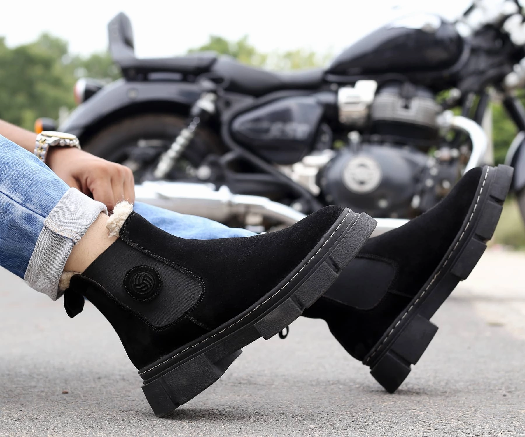 Bacca Bucci Alpine Armor Short Ankle Boots With Heels