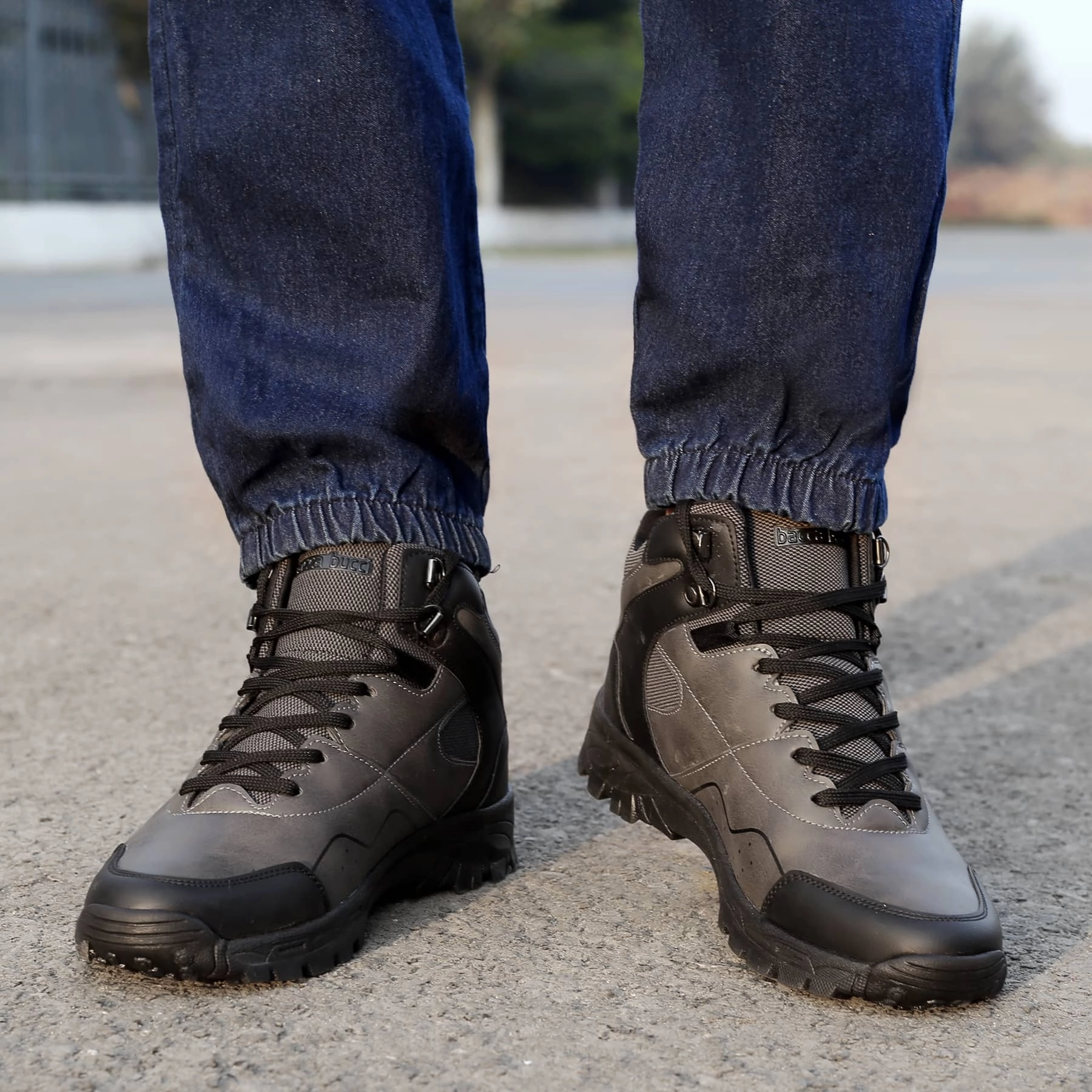 Chunky Block Heel Ankle Boots Bacca Bucci Alpine