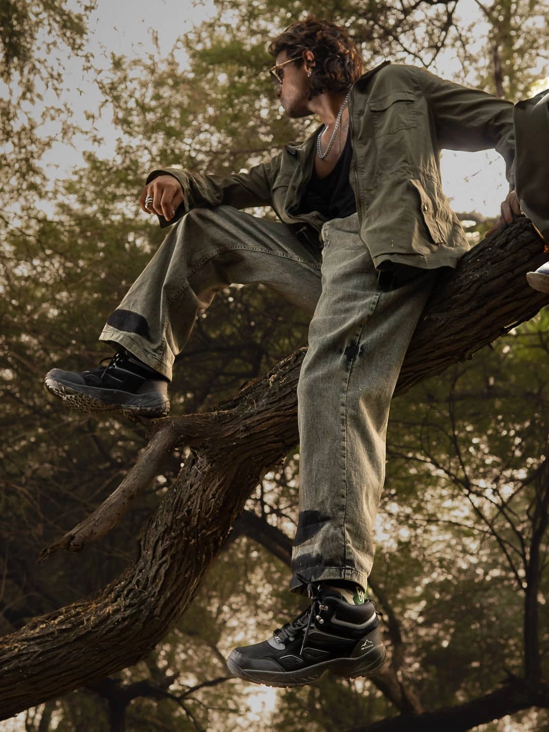 Bacca Bucci Stompster Mens Adventure Boots Embroidered Ankle Boots Uk