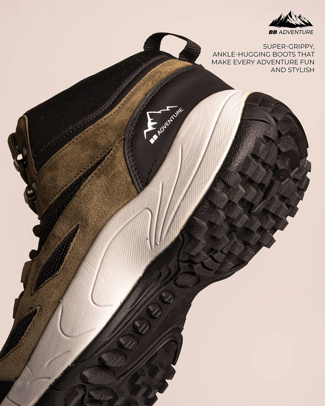 Bacca Bucci Stompster Mens Adventure Boots Krush Leather Ankle Boots