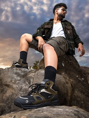 Bacca Bucci X Discovery Outrider Heeled Laced Ankle Boots