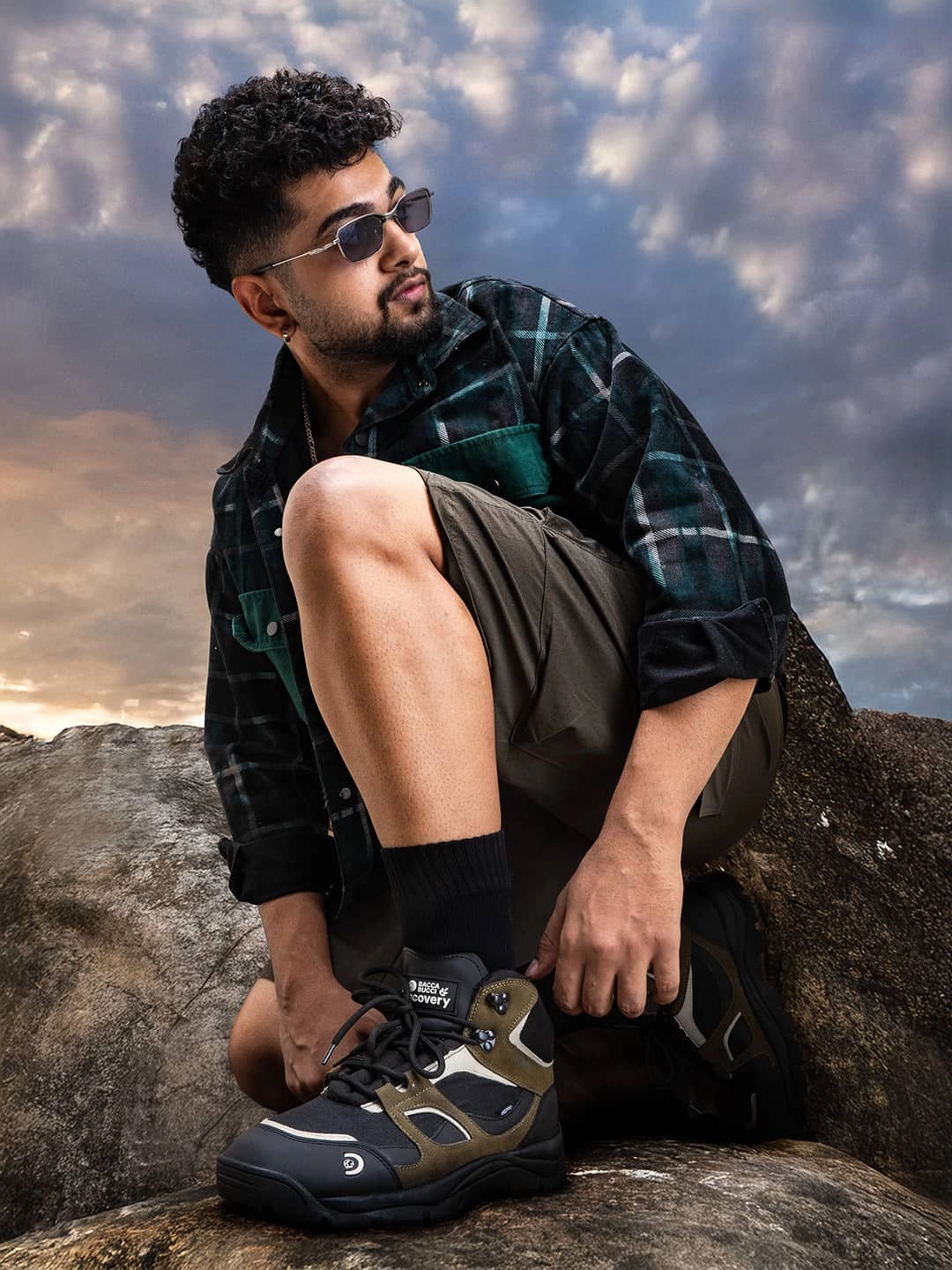 Bacca Bucci X Discovery Outrider Plush Ankle Boots