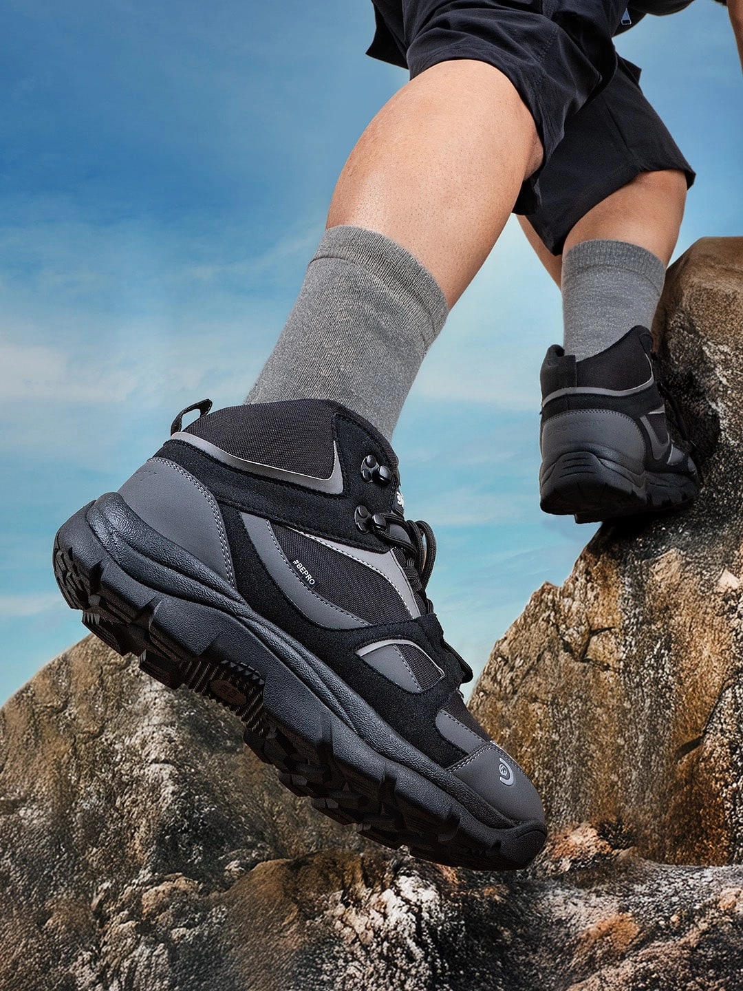 Bacca Bucci X Discovery Outrider Peach Ankle Boots