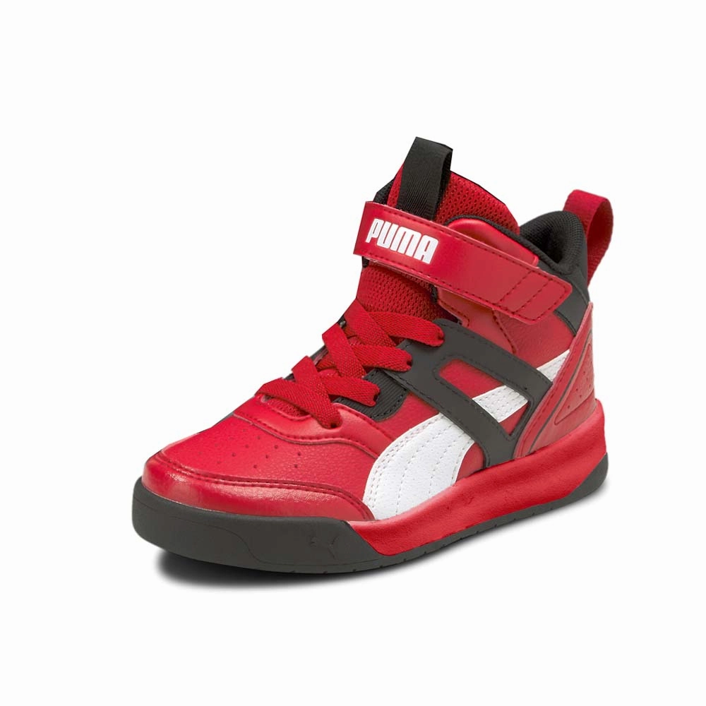 Business Sneakers Backcourt Mid Lace Up Sneakers (Little Kid)