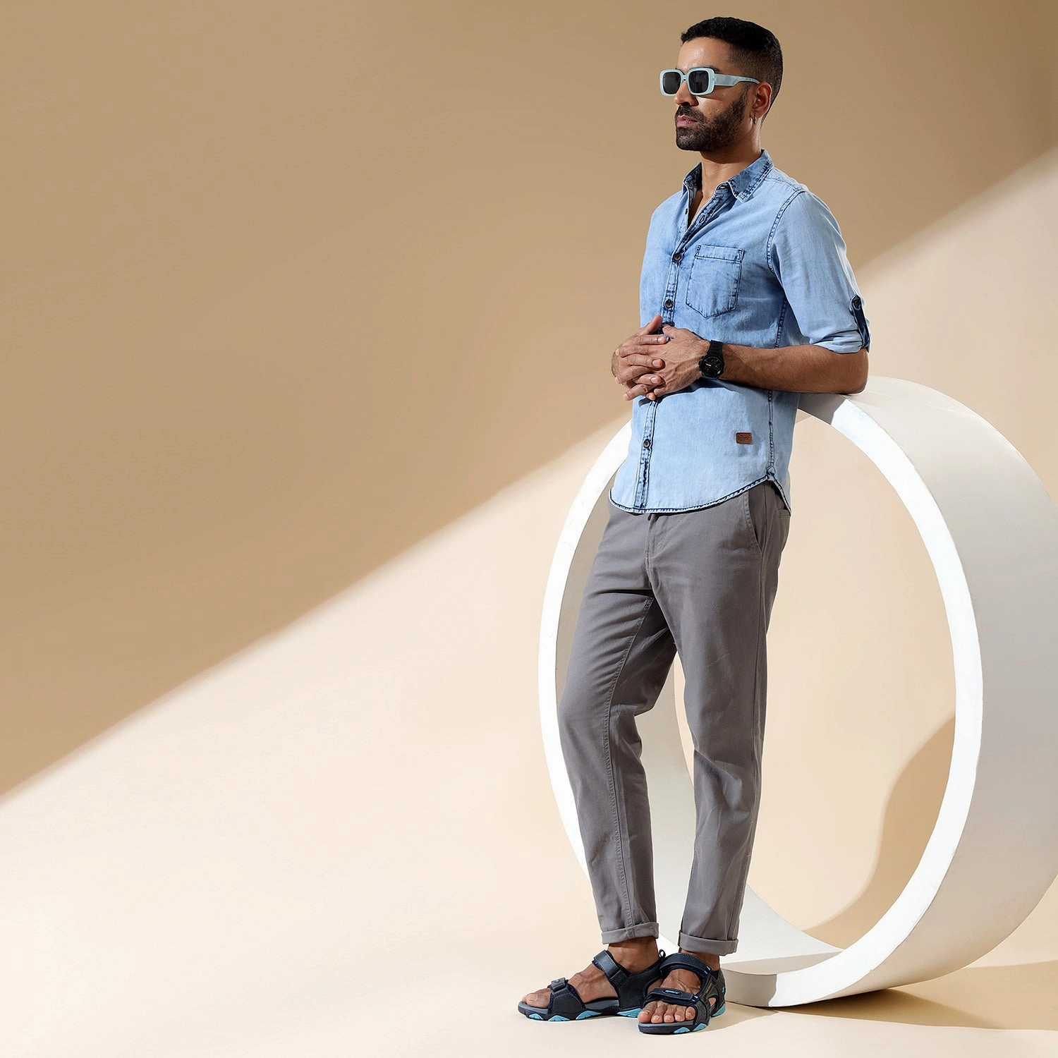 Platform Crocs Sandals Sandals for Men SS 663