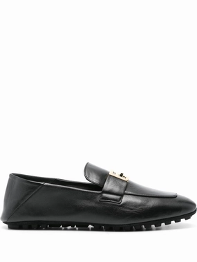 Jewel Loafers Baguette leather loafers