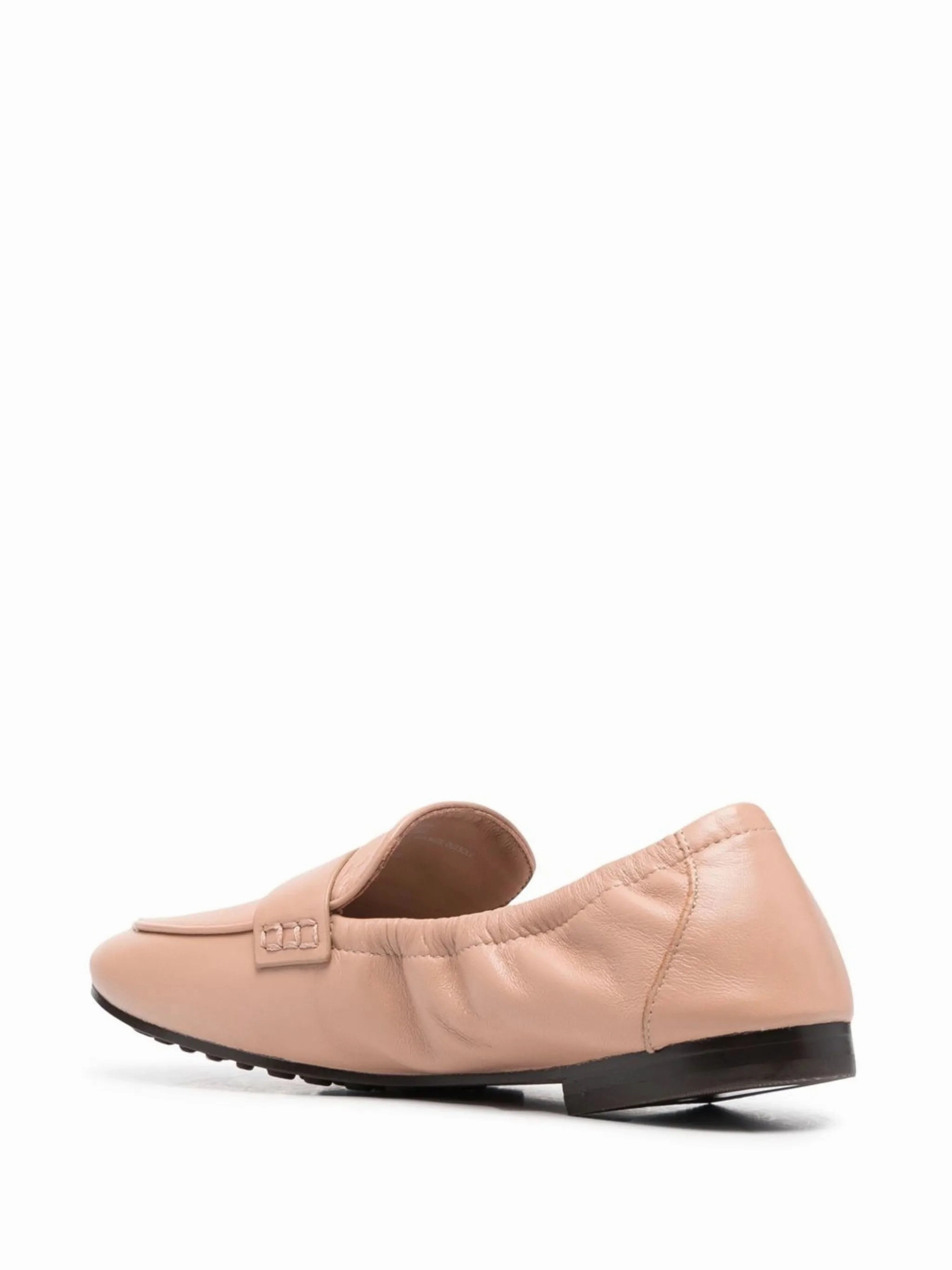 Ballet leather loafers Tan Suede Loafers