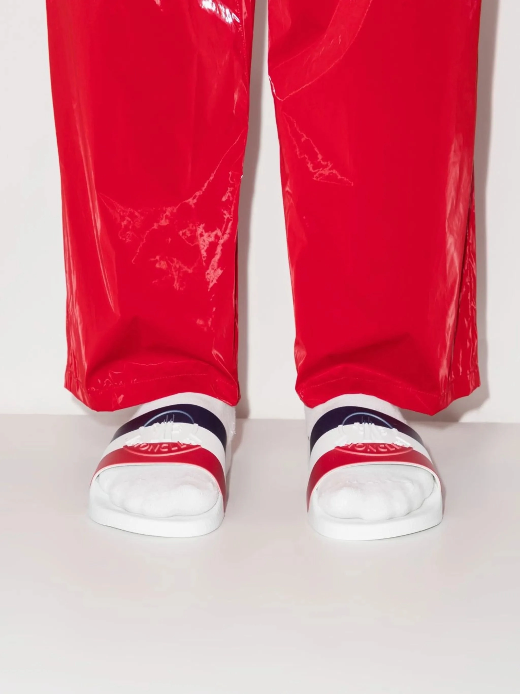 Basile stripe flat slides Boot Barn Slippers