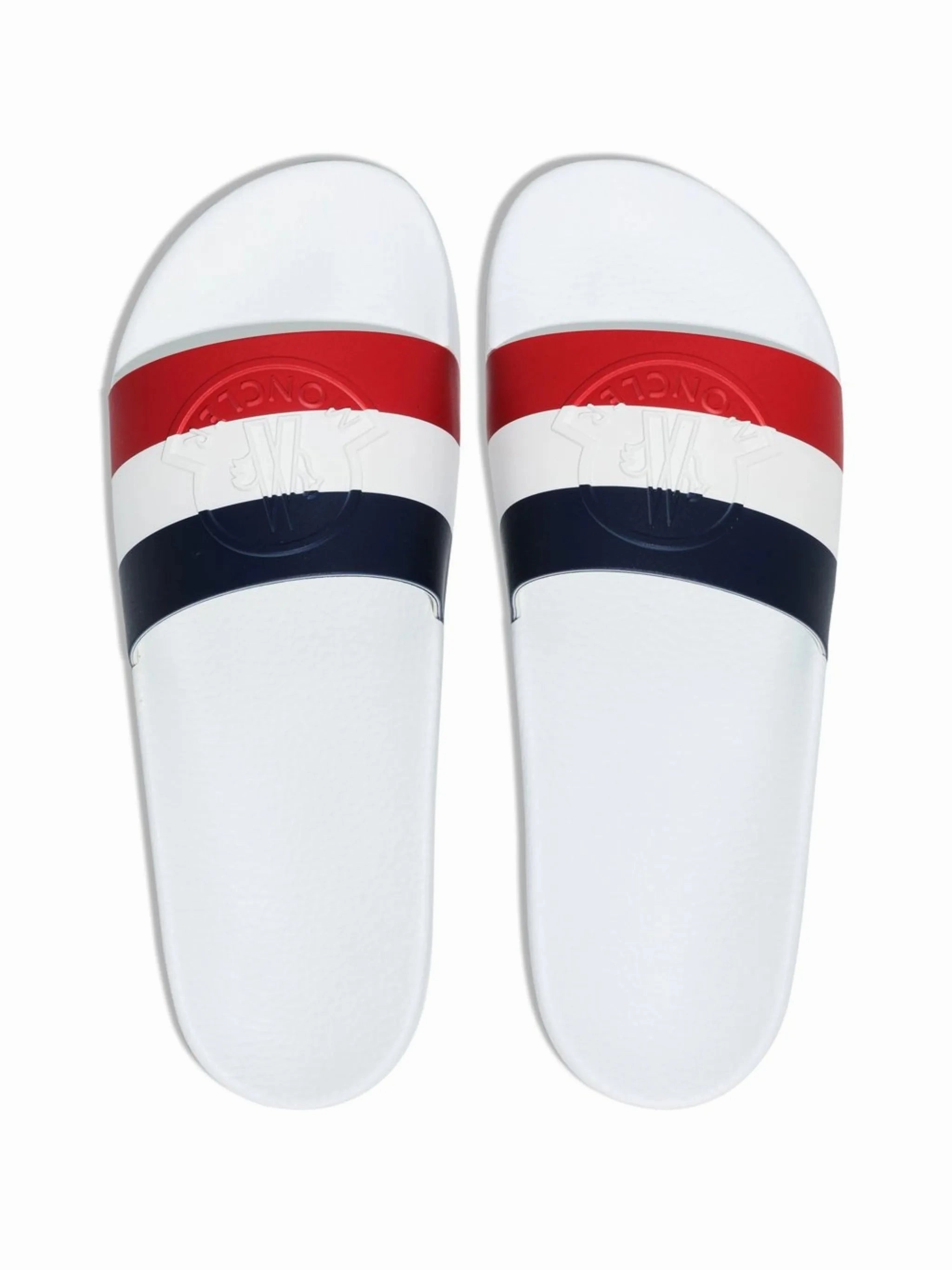 Basile stripe flat slides Slippers By Clarks