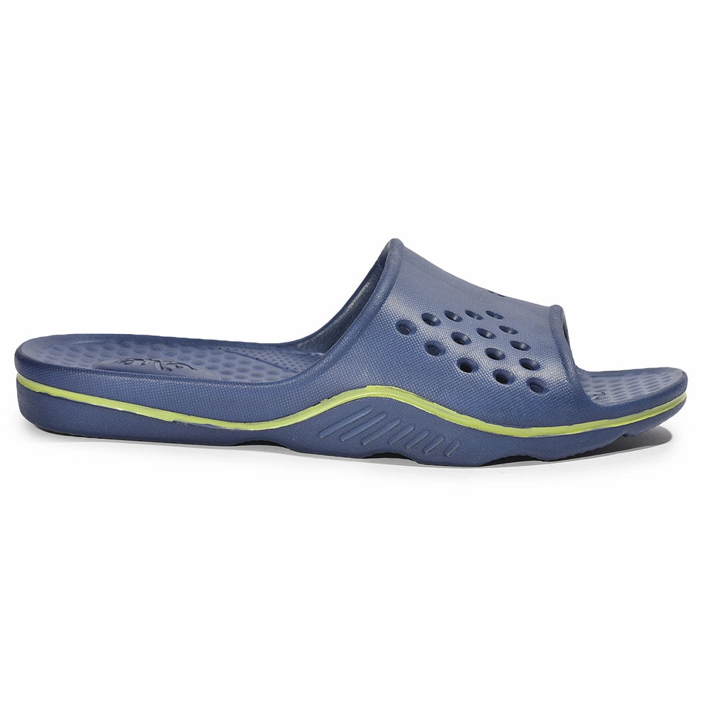 AHA (N.Blue) Slides For Men RAMP By Liberty Mulo Slippers