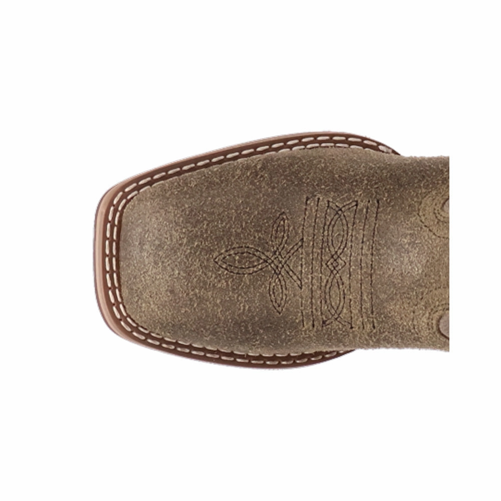 Beasley Embroidered Square Toe Pull On Cowboy Boots (Little Kid-Big Kid) Python Boots