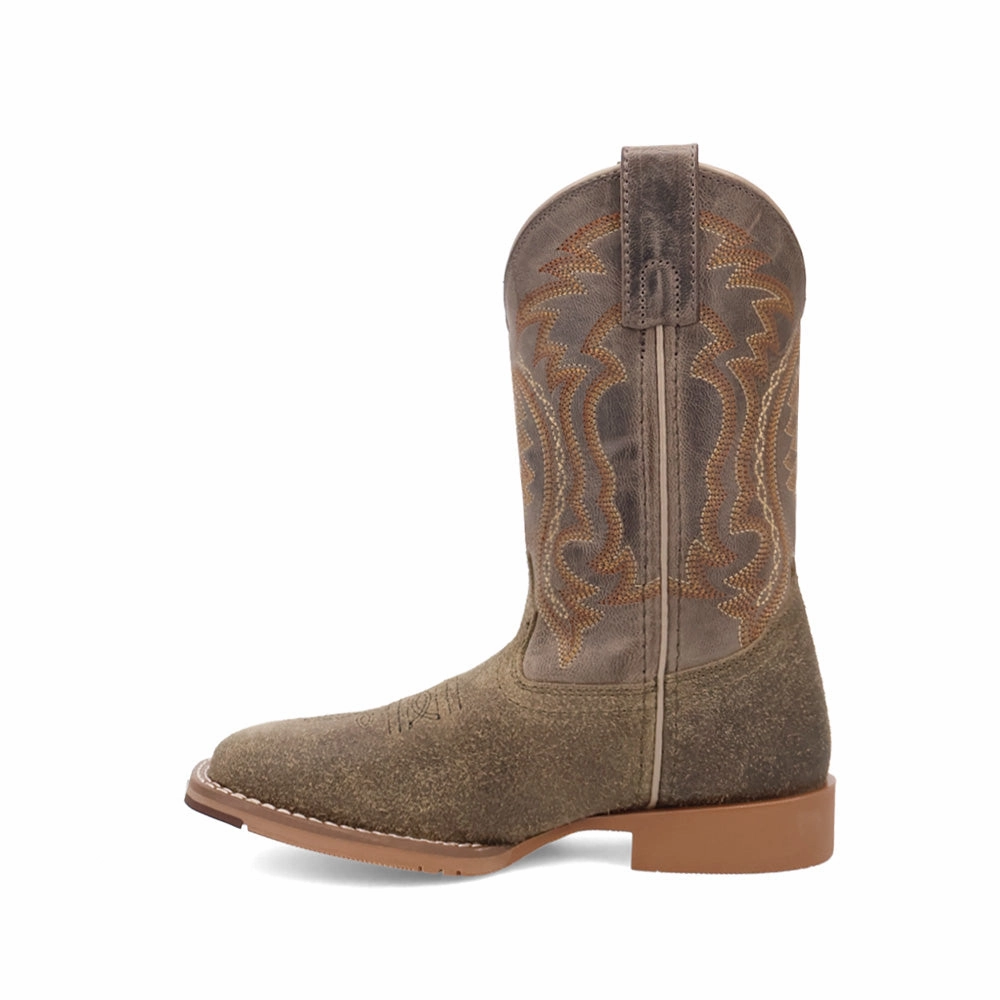 Shop Western Boots Near Me Beasley Embroidered Square Toe Pull On Cowboy Boots (Little Kid-Big Kid)