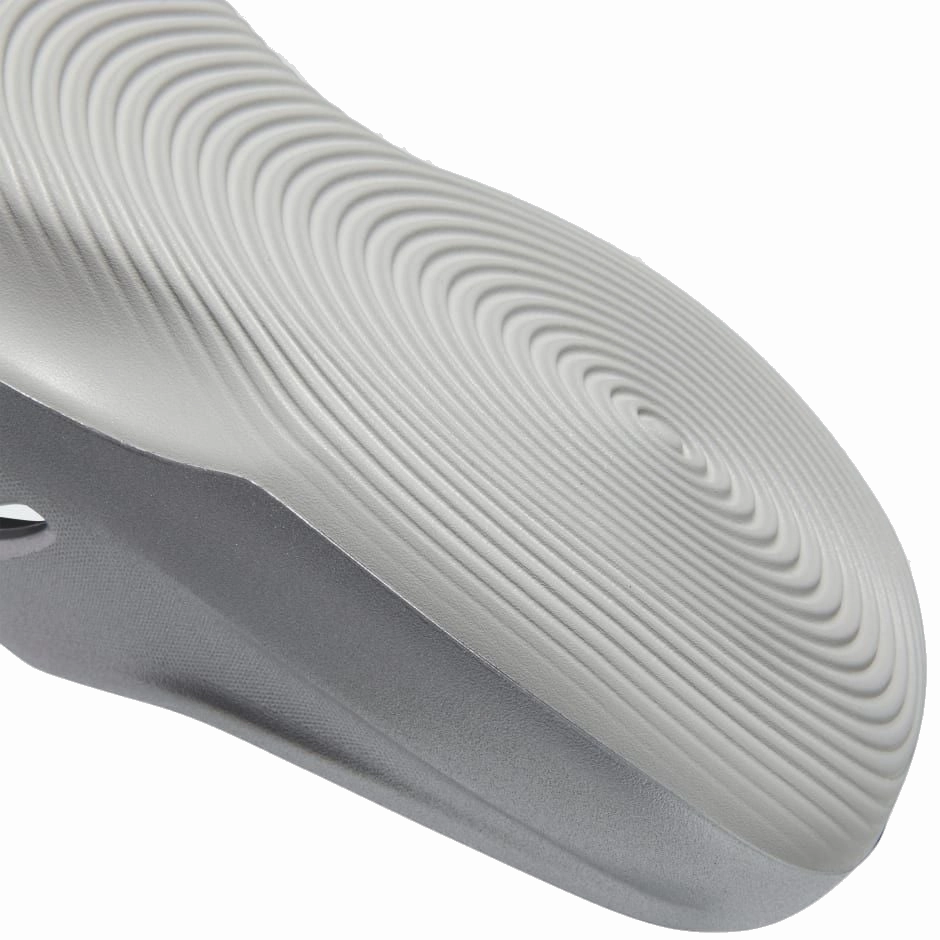 Adidas Men's Adifom Iiinfinity Mule Shoes - Metallic Silver Slippers Crochet