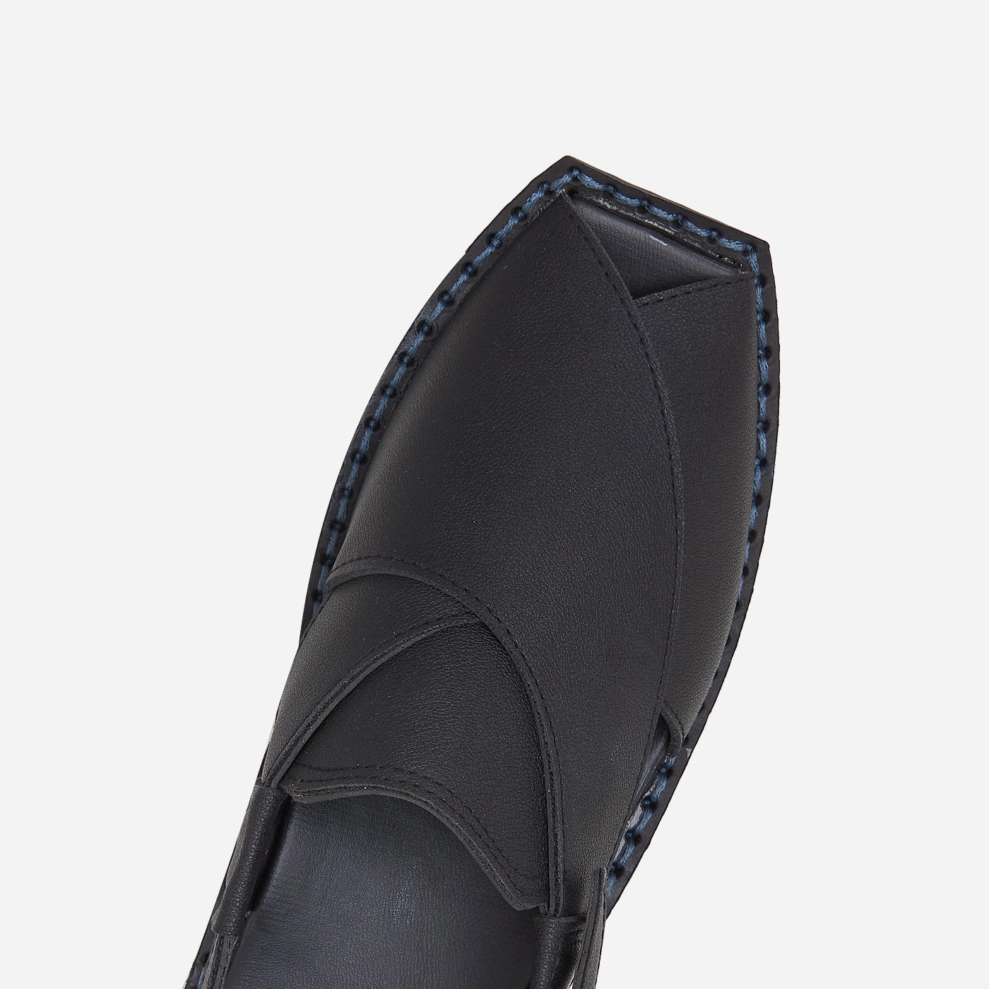 Strappy Block Heel Sandals Classic Peshawaris for Men