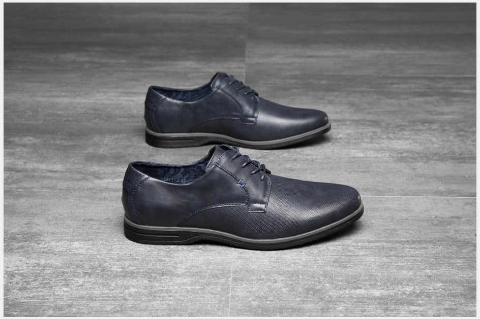 Park Avenue Cordovan Oxfords West Louis Lightweight Leather Business Office Dress Shoes