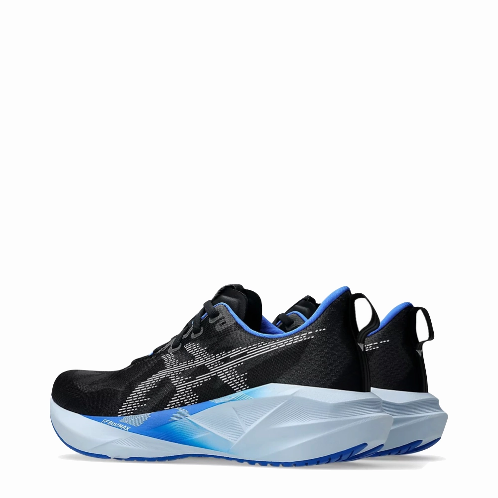 Best Price On Asics Running Shoes Asics Men's Novablast 5 Sneaker in Black/White