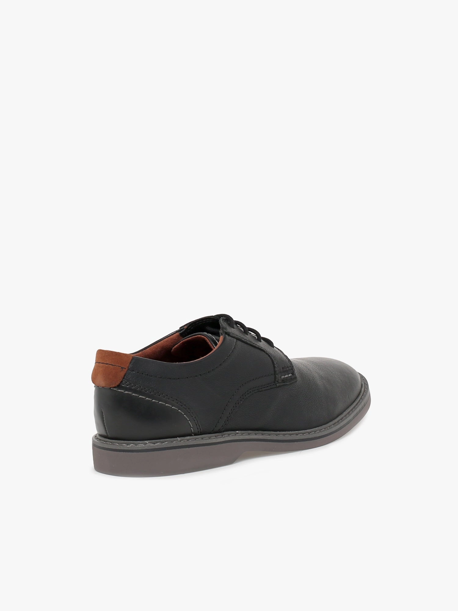 Radcliff Low Black Leather Ellen Degeneres Oxfords