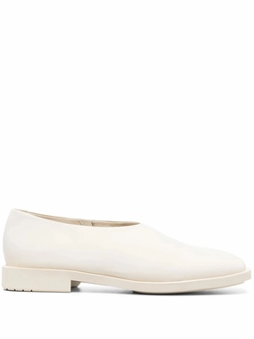 Bianca leather loafers Bottega Veneta Loafers