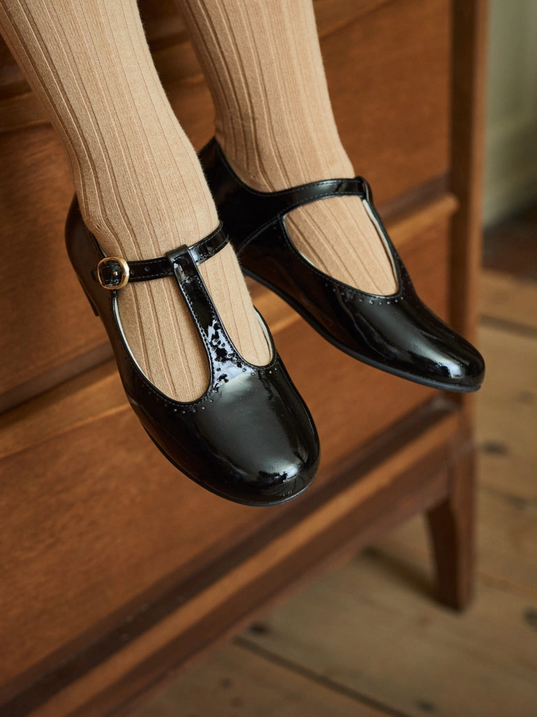 Black Patent Girl T-Bar Shoes Pros And Cons Of Shoes