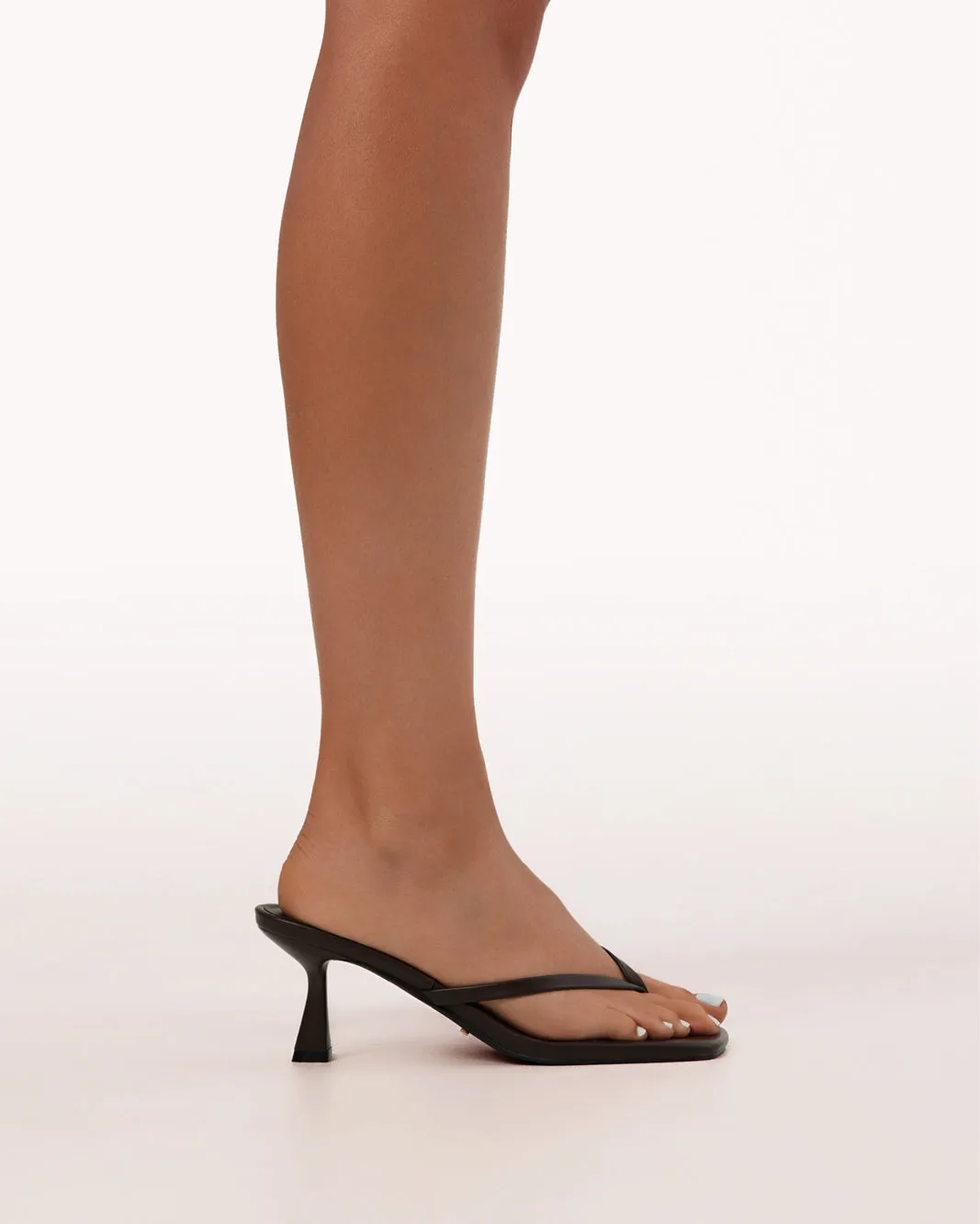 High Heels With Ankle XAMI - CHOCOLATE