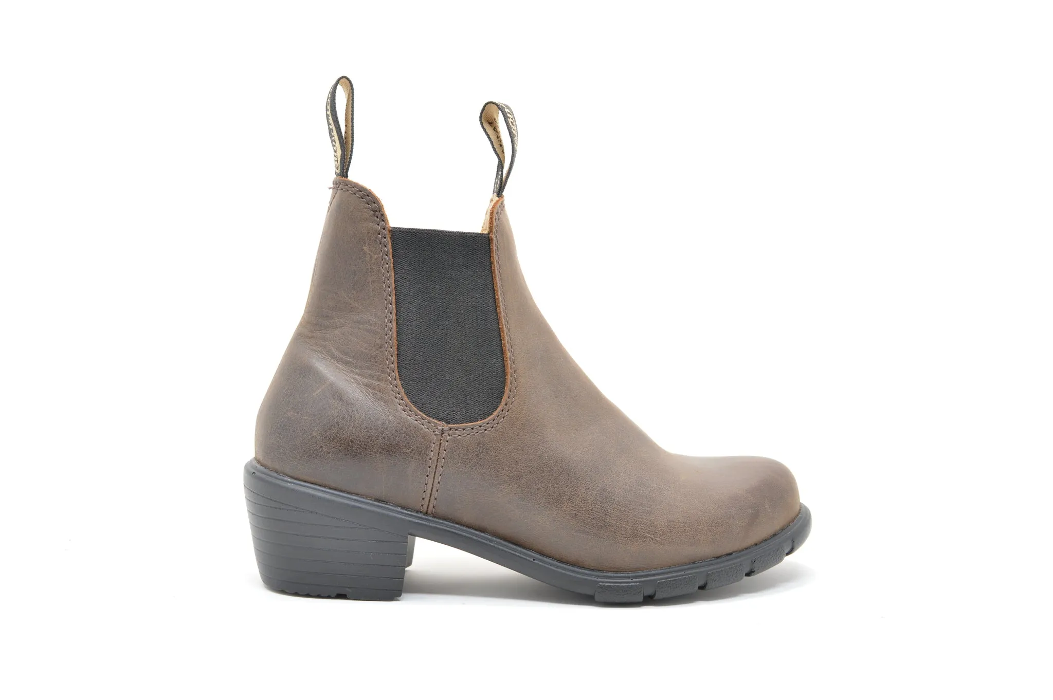 BLUNDSTONE 1673 Women's Series Heel Antique Brown Northbound Chelsea Boot