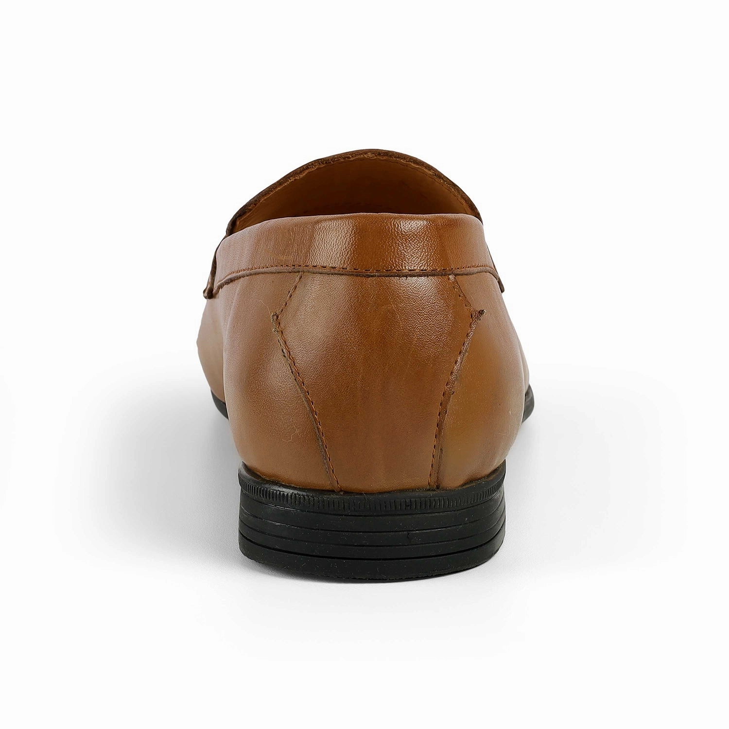 Tresmode Cosc Tan Men's Leather Penny Loafers Lugsole Loafers