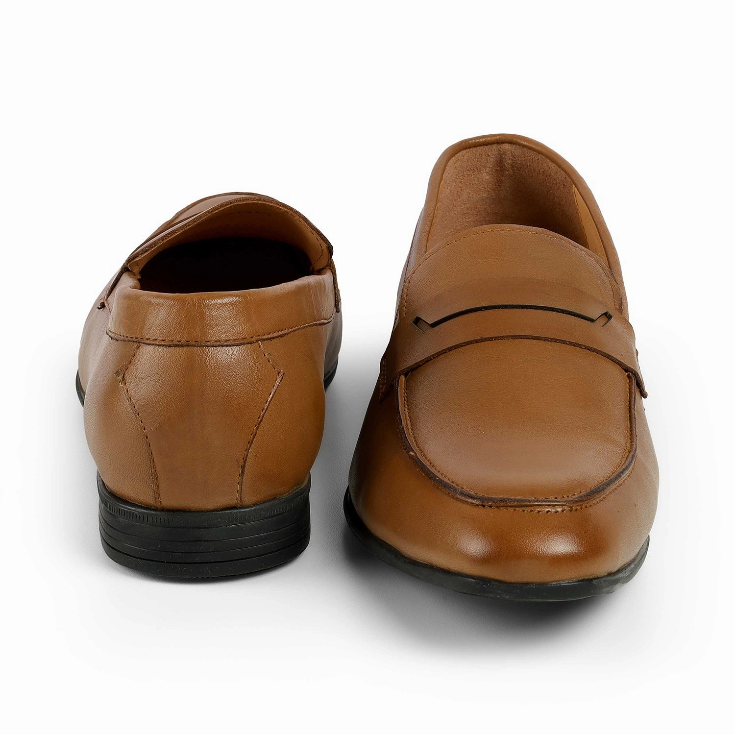 Loafers Drawing Tresmode Cosc Tan Men's Leather Penny Loafers