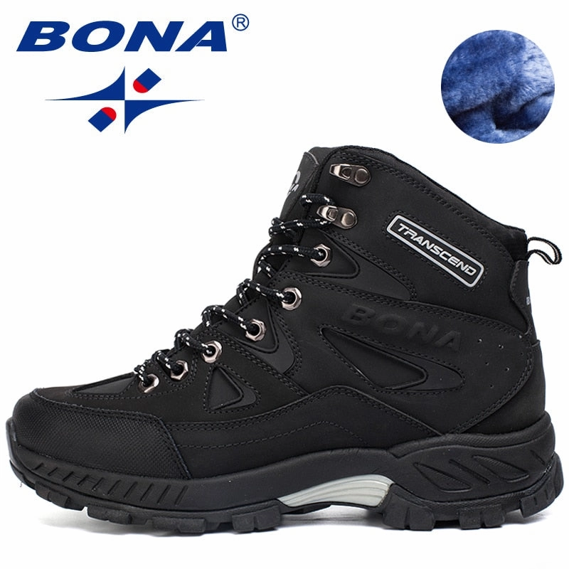 Adidas Hiking Boots BONA New Arrival Men Hiking Shoes Anti-Slip Outdoor Sport Shoes Walking Trekking Climbing Sneakers Zapatillas Comfortable Boots