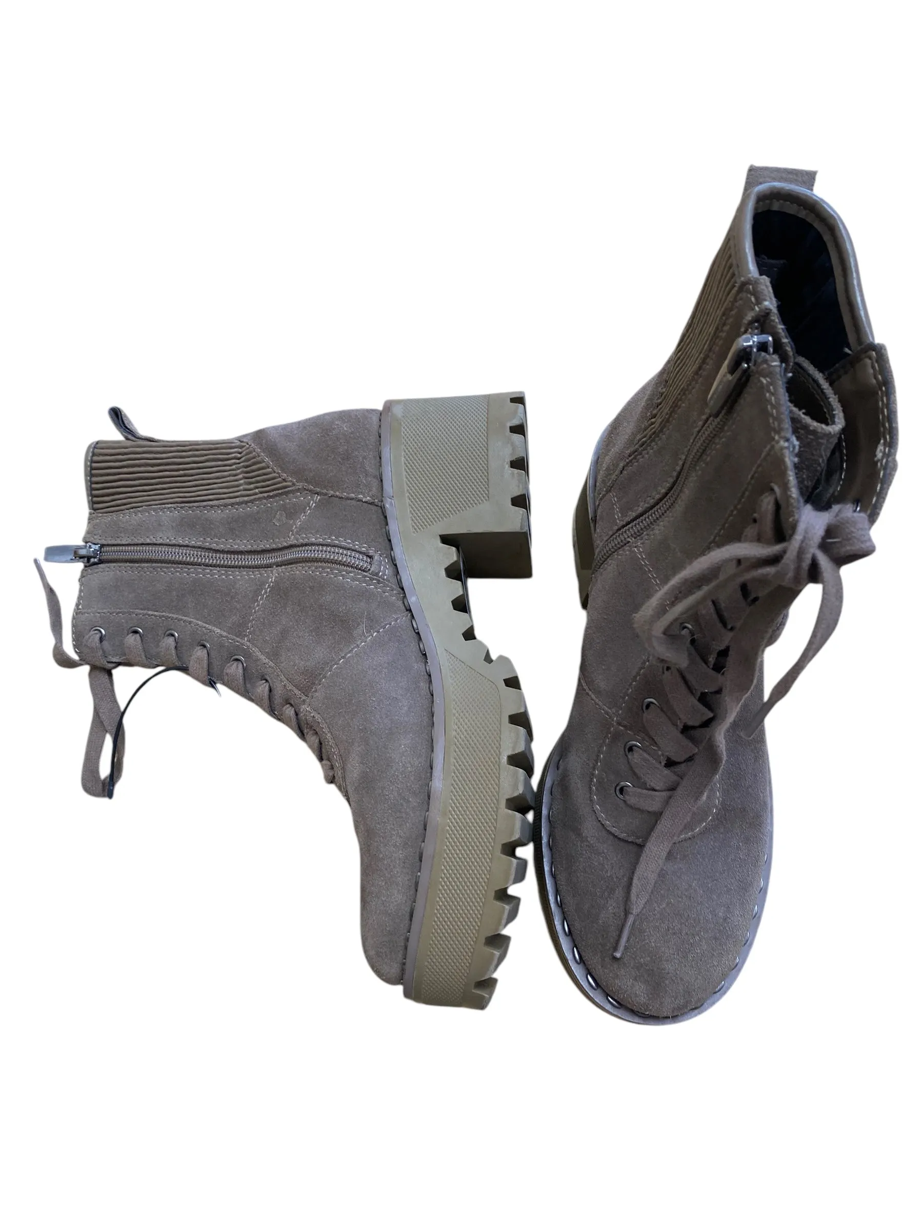 Boots Combat By Vince Camuto In Brown, Size: 6.5 Report Signature Combat