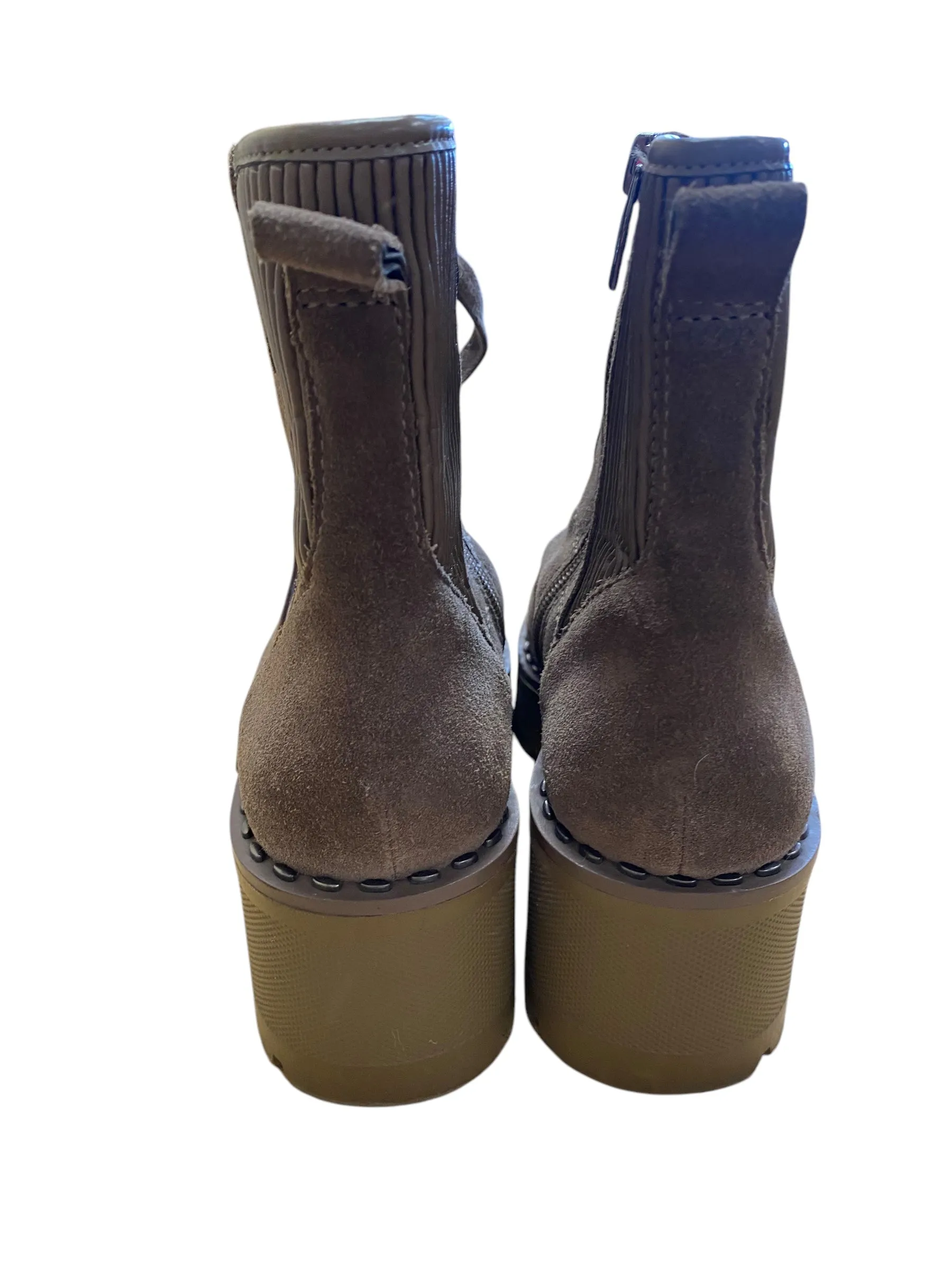 Gwforina Chunky Combat Boots Boots Combat By Vince Camuto In Brown, Size: 6.5