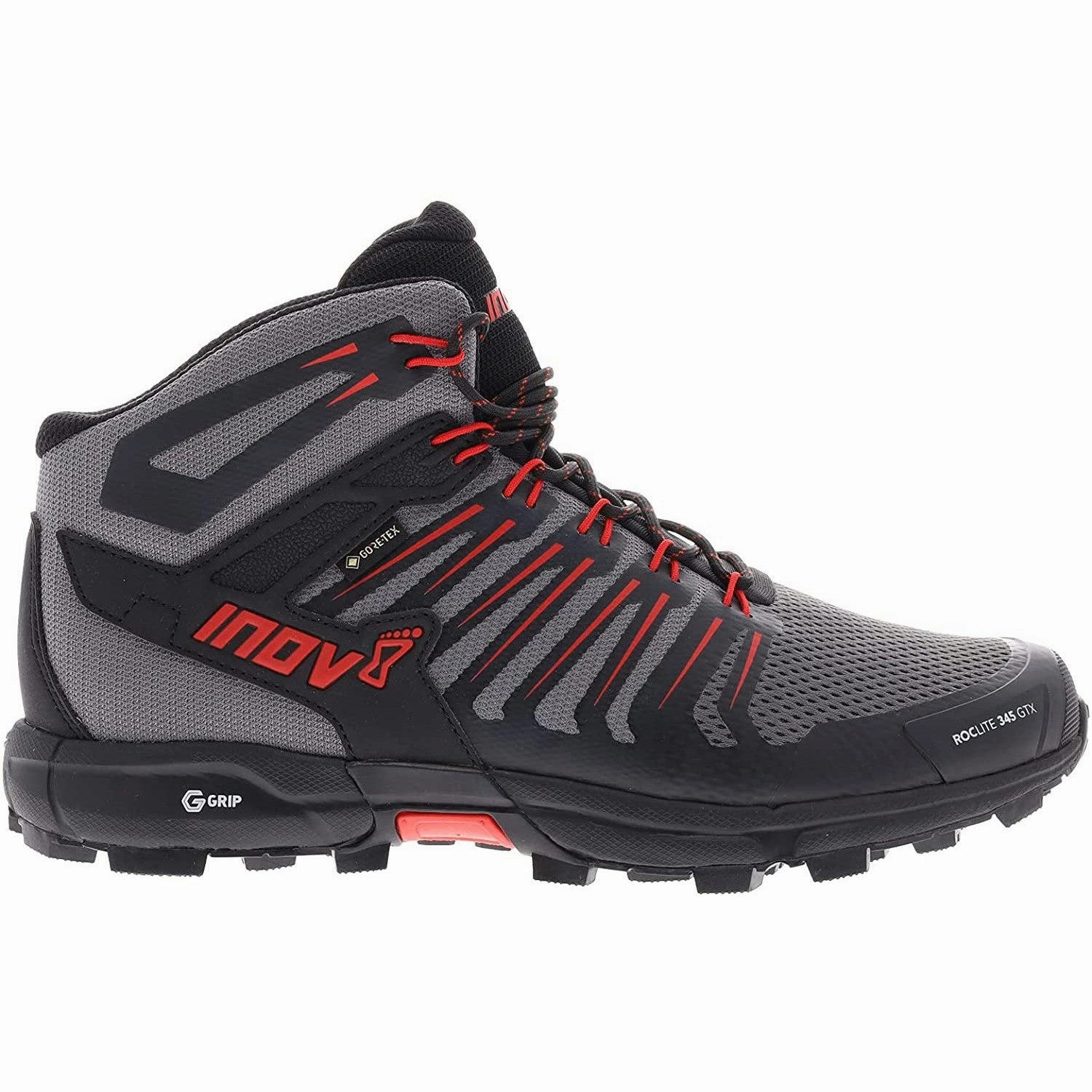 Inov-8 Men's Roclite G 345 GTX Mid Waterproof Lightweight Hiking Running Boots Best Gore Tex Hiking Boots