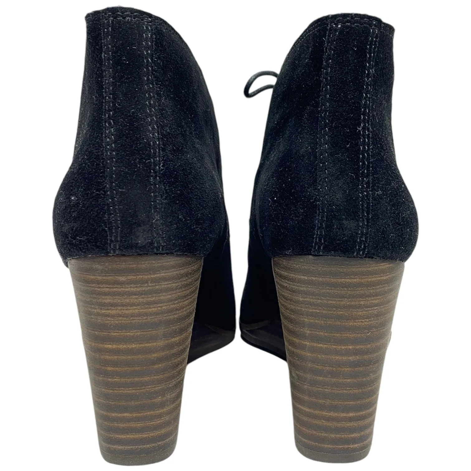 Butterfly High Heels Boots Ankle Heels By Lucky Brand In Black, Size: 9.5