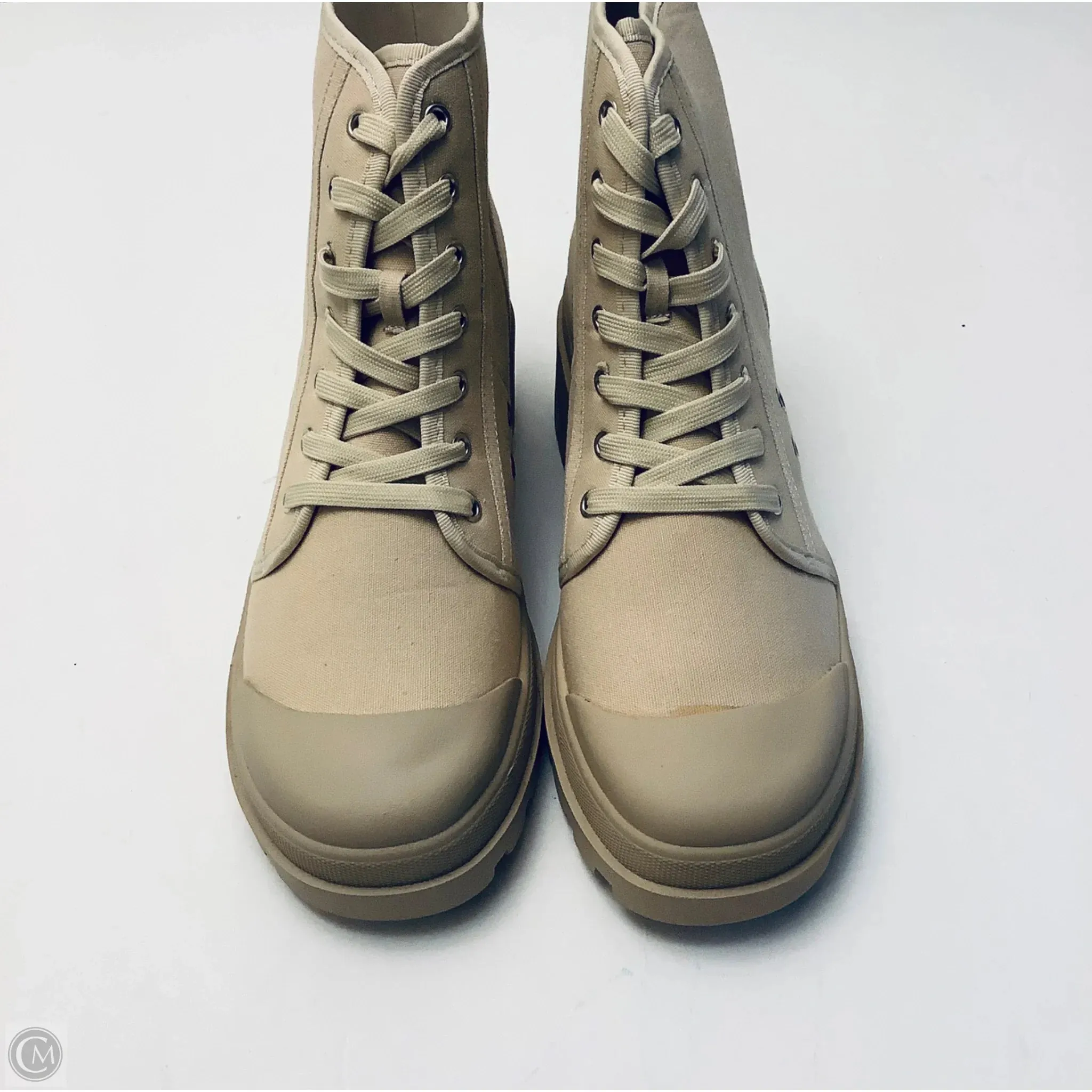 Military Tactical Combat Boots Boots Combat By Chinese Laundry In Tan, Size: 10