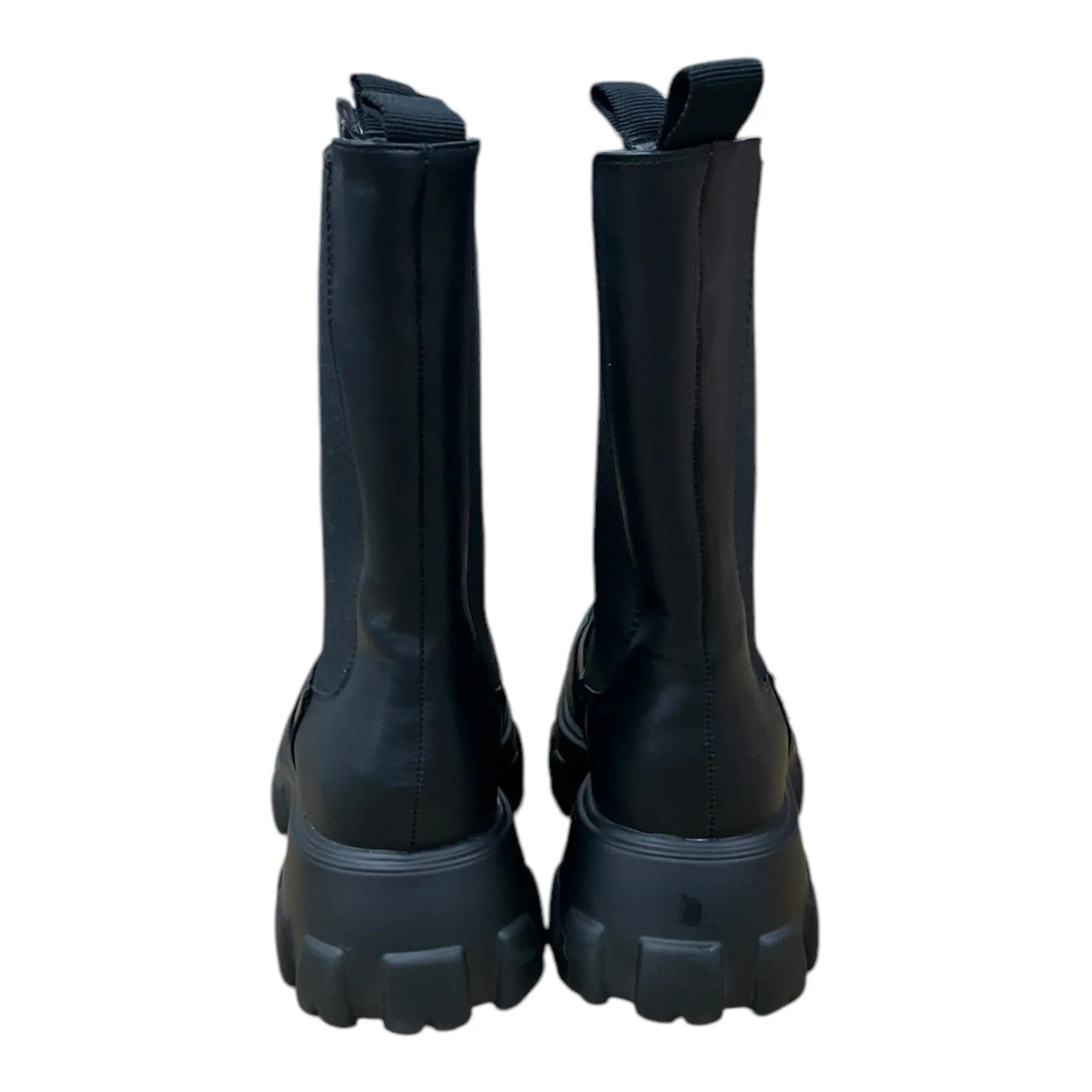 Vicar Combat Boots Boots Combat By Fashion Nova In Black, Size: 9