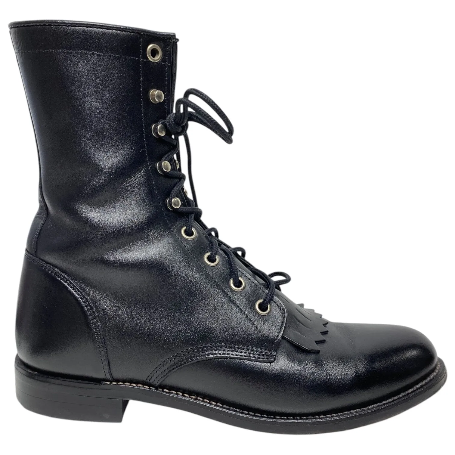 Boots Combat By Justin  Size: 7.5 Original Combat Boot