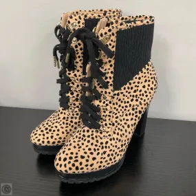 Boots Combat By Shoedazzle In Animal Print, Size: 8.5 1970s Combat Boots