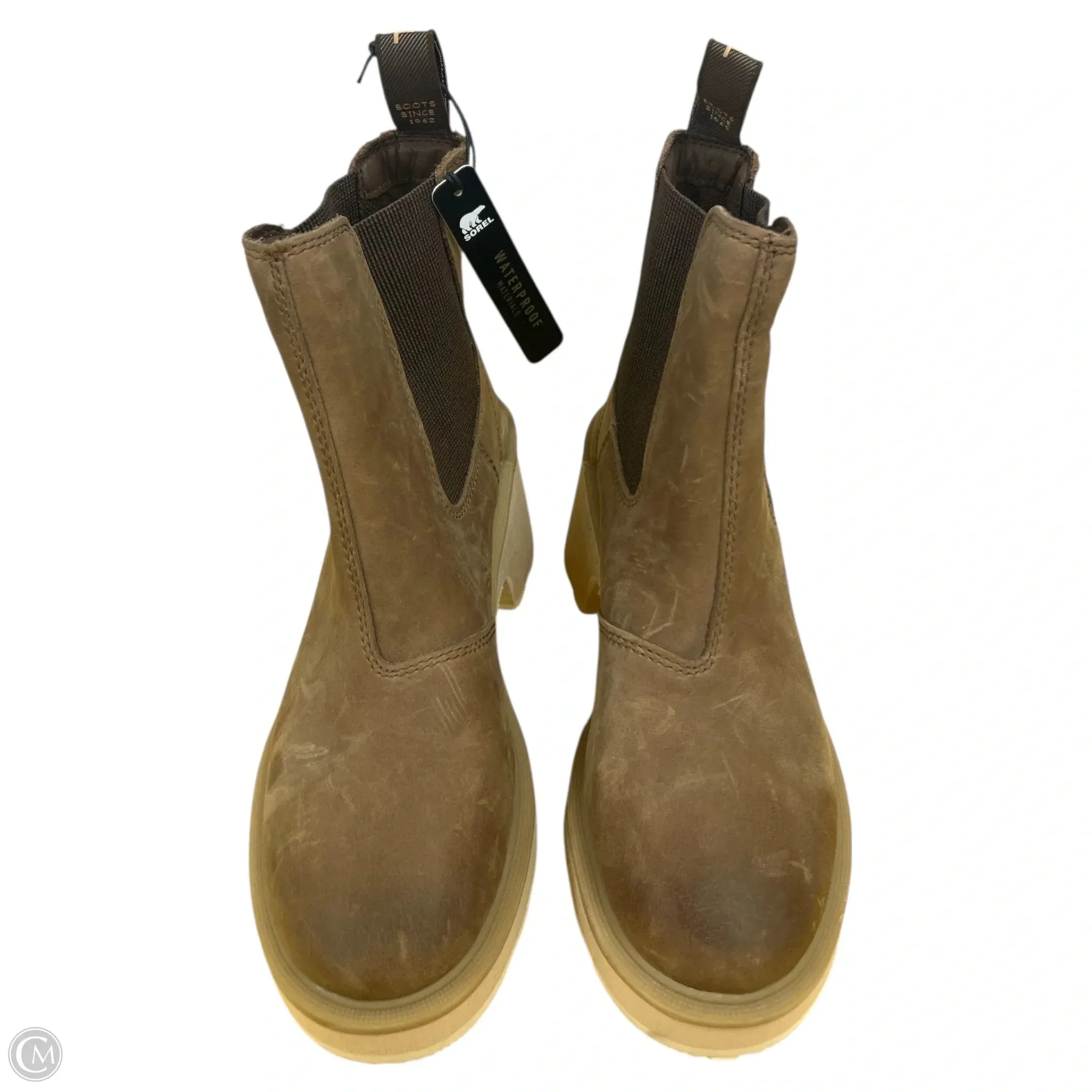 Iconic Combat Boots Boots Combat By Sorel In Brown, Size: 6.5