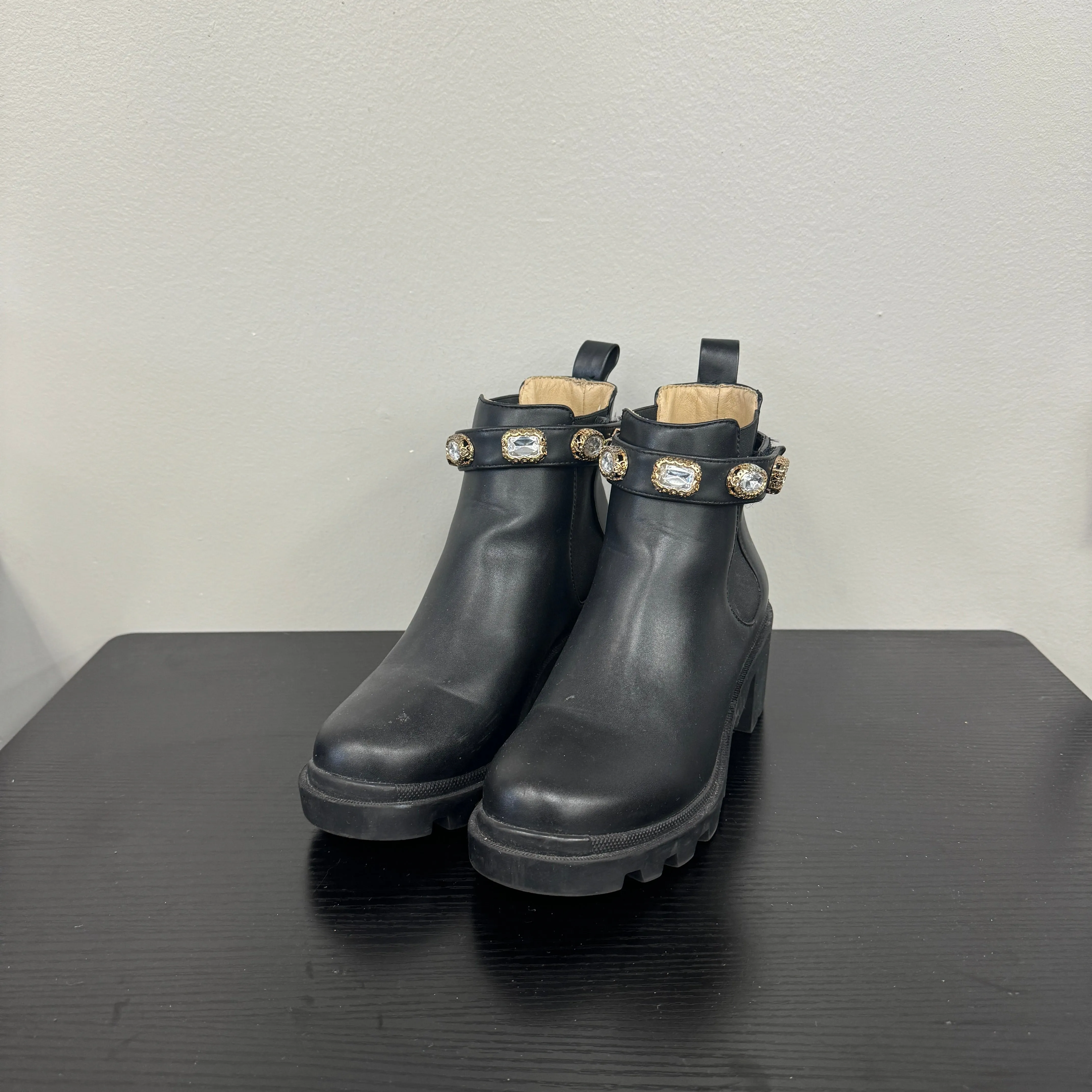 Standard Combat Boots Boots Combat By Steve Madden In Black, Size: 7.5