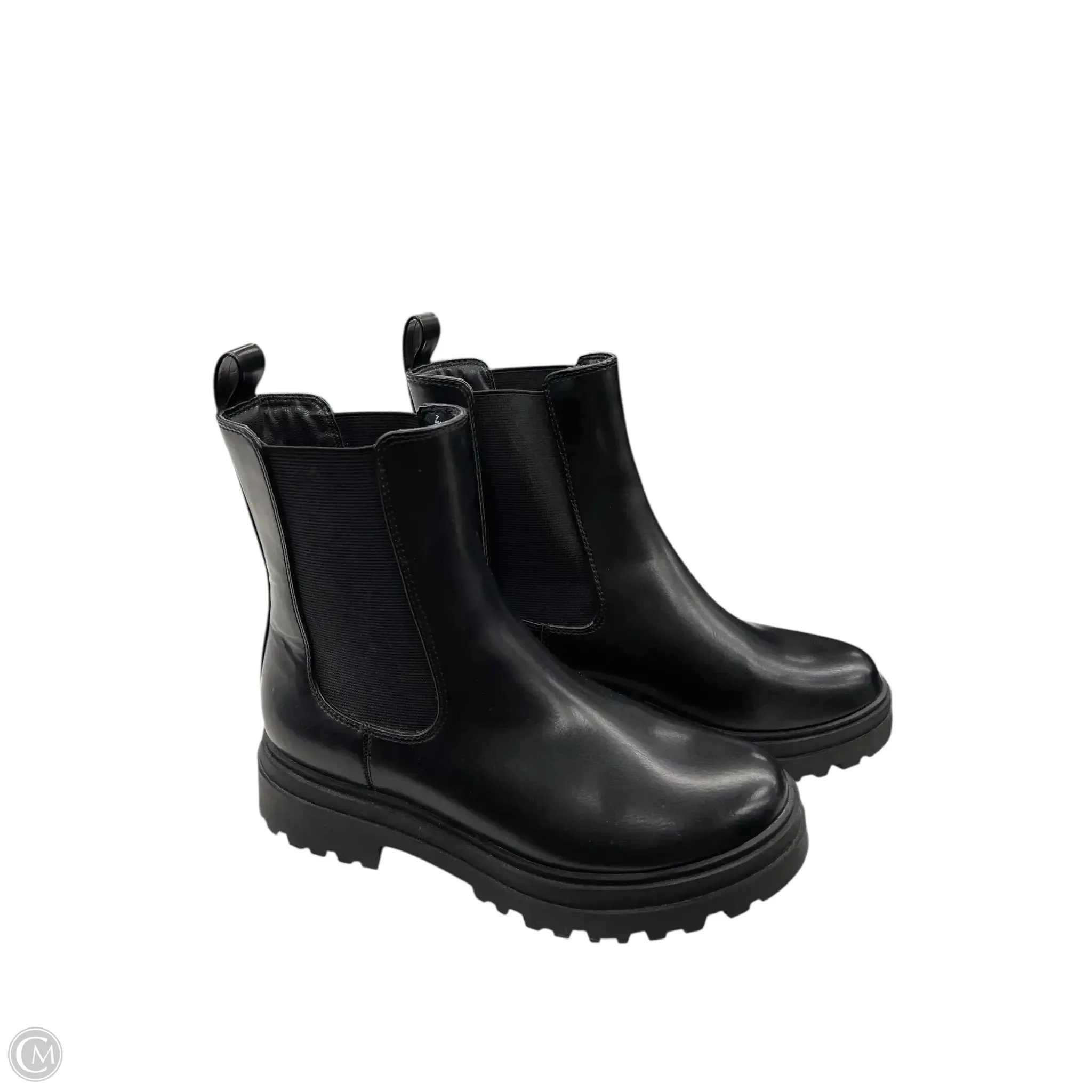 Combat Boots Thick Sole Boots Combat By Target In Black, Size: 7