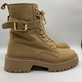 Vagabond Combat Boots Boots Combat By Zara In Tan, Size: 7.5