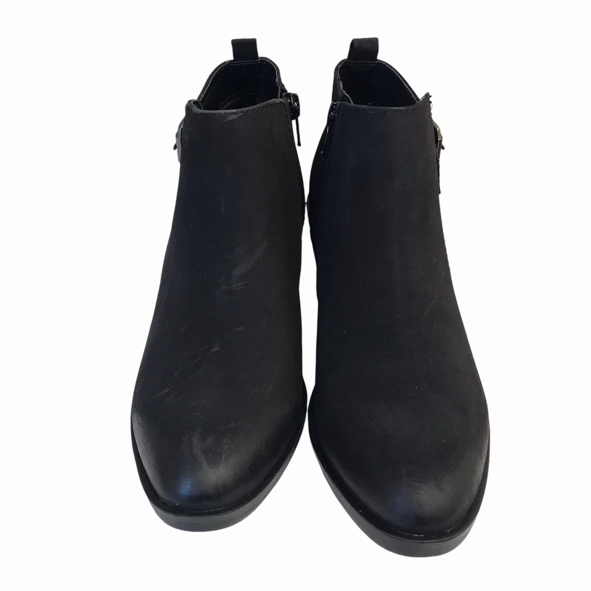 Boots Ankle Heels By Sonoma In Black, Size:7 Head Over Heels Ankle Boots