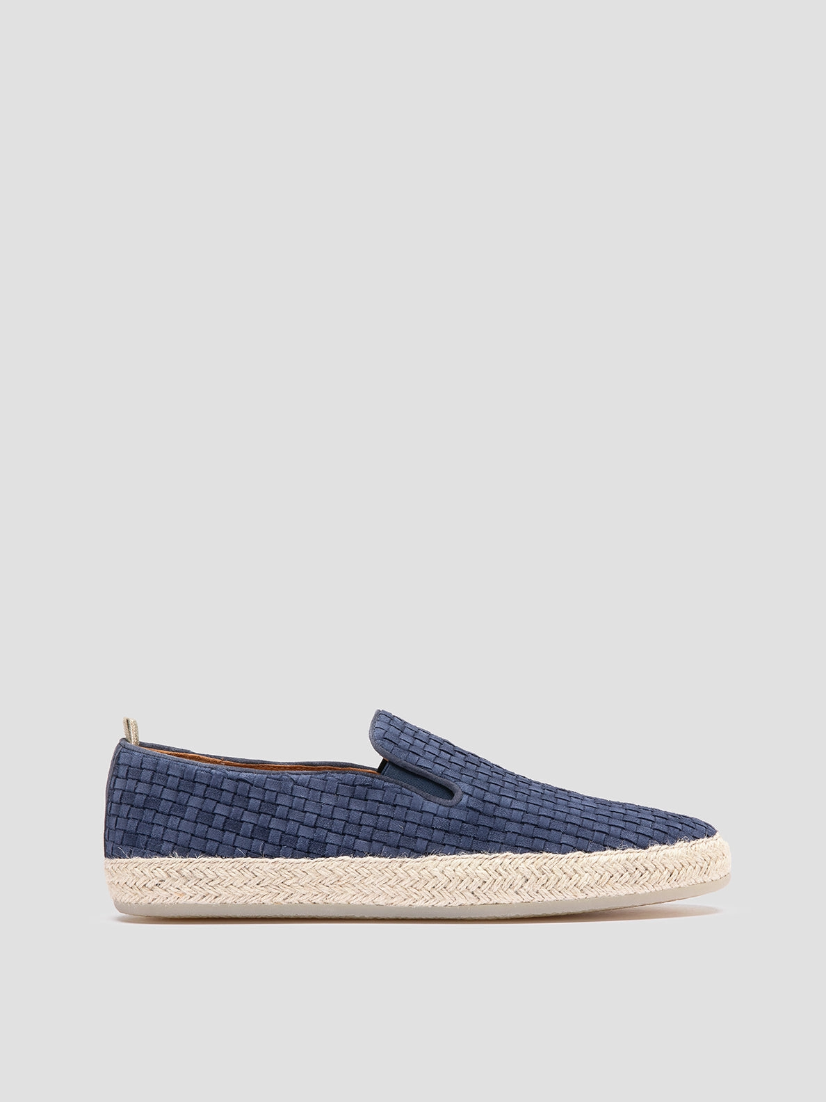 Doc Martens Penton Loafers BOWLINE 001 - Navy Woven Espadrille Shoes