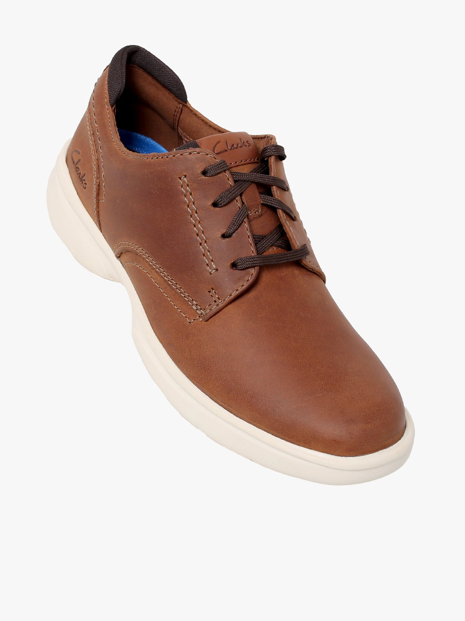 Bradley Plain Lt Brown Leather Oxfords Fish And Chips