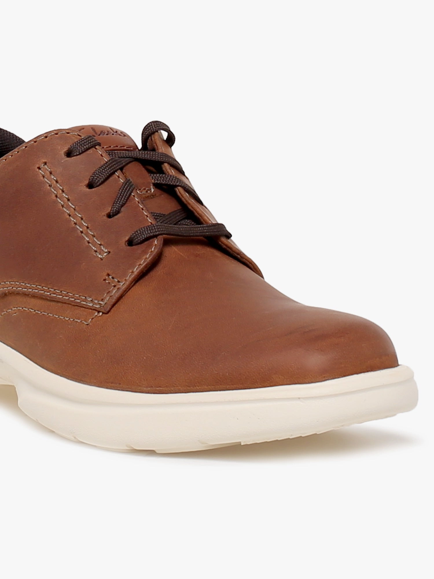 Bradley Plain Lt Brown Leather Best Affordable Oxfords