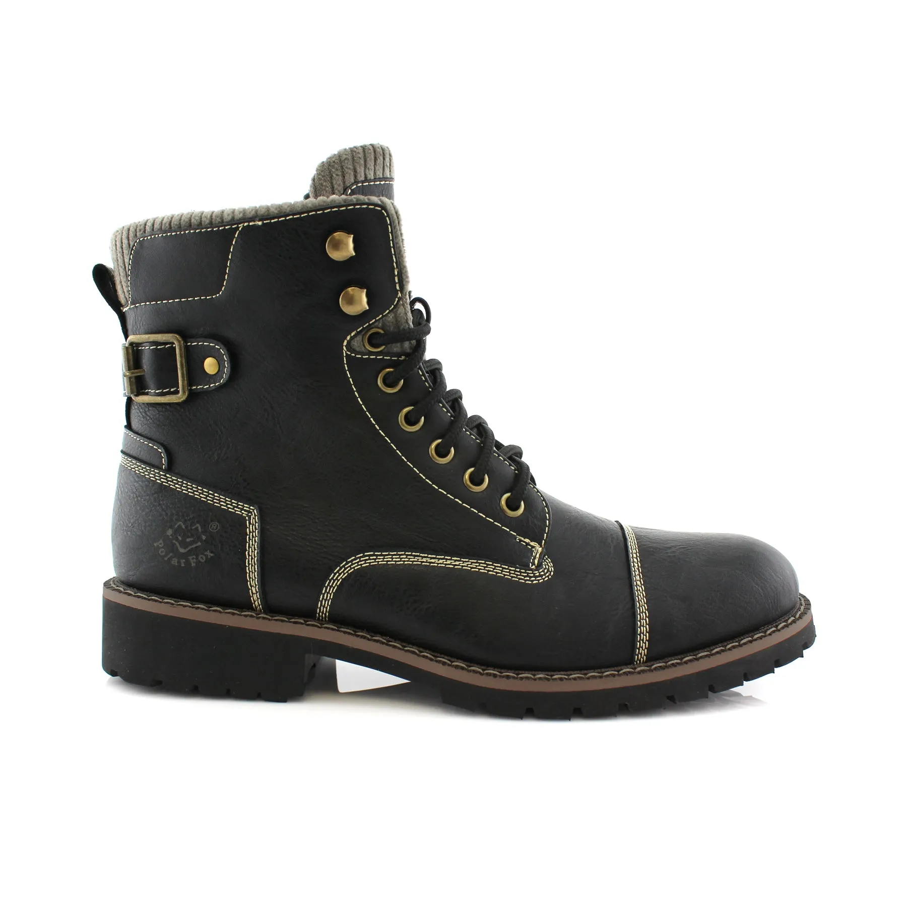 BRADY Combat Chunky Boots